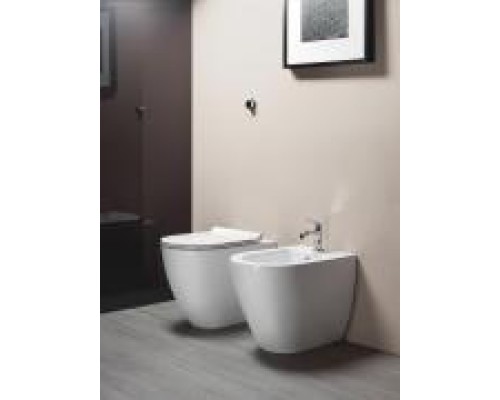 Биде GSI Pura 50 8869111 белое глянцевое