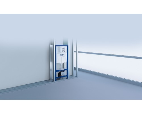Инсталляция Grohe Rapid SL для унитаза с клавишей смыва Хром