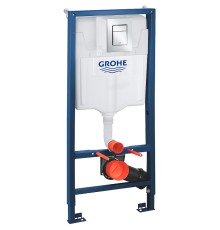 Инсталляция Grohe Rapid SL для унитаза с клавишей смыва Хром