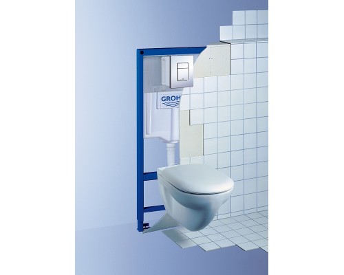 Инсталляция Grohe Rapid SL для унитаза с клавишей смыва Хром