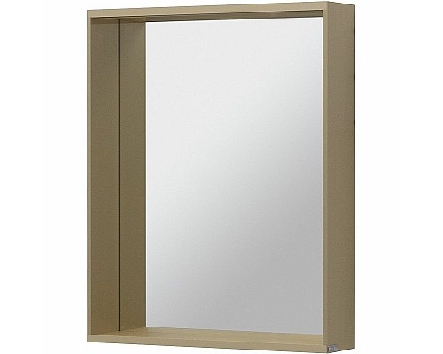 Зеркало Allen Brau Reality 60 1.32016.03 с подсветкой Латунь браш с сенсорным выключателем