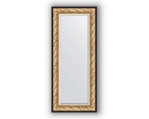 Зеркало Evoform Exclusive 140х60 Барокко золото