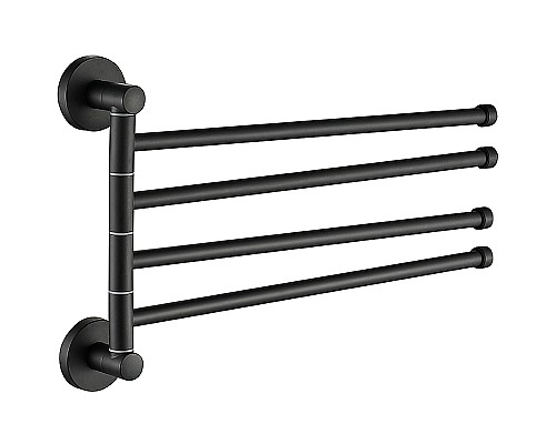 Полотенцедержатель Haiba HB8714 поворотный Черный