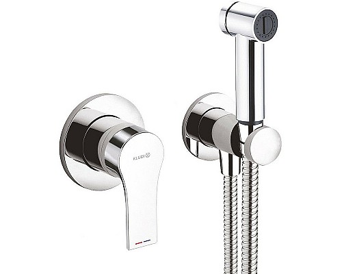 Гигиенический душ со смесителем Kludi Zenta SL 489980565 Хром Гигиенический душ со смесителем Kludi Zenta SL 489980565 Хром