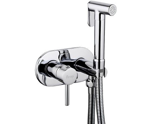 Гигиенический душ со смесителем Frap F7505 Хром