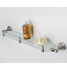 Полка стеклянная WasserKRAFT K-7044 с бортиком