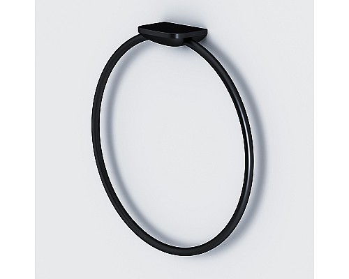 Кольцо для полотенец AM.PM Inspire V2.0 A50A34422 Черное матовое