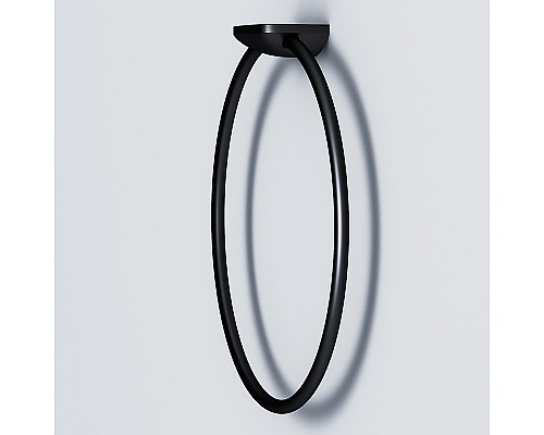 Кольцо для полотенец AM.PM Inspire V2.0 A50A34422 Черное матовое
