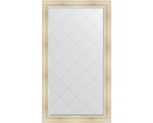 Зеркало Evoform Exclusive-G 174х99 BY 4418 с гравировкой в багетной раме - Травленое серебро 99 мм