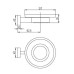Мыльница Paini Dax-R Хром