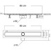Душевой лоток Vincea Optima 80 Черный, арт