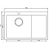 Кухонная мойка Seaman Eco Marino SMB-7851RS.A Нержавеющая сталь