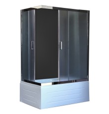 Душевой уголок Royal Bath BP 100х80 с поддоном Хром