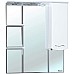 Зеркало со шкафом Bellezza Мари 75 R 4612912001011 с подсветкой Белое
