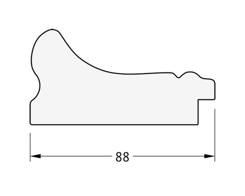 Зеркало Evoform Exclusive-G 121х96 BY 4364 с гравировкой в багетной раме - Хамелеон 88 мм