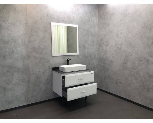 Зеркало Comforty Империя 80 Белое
