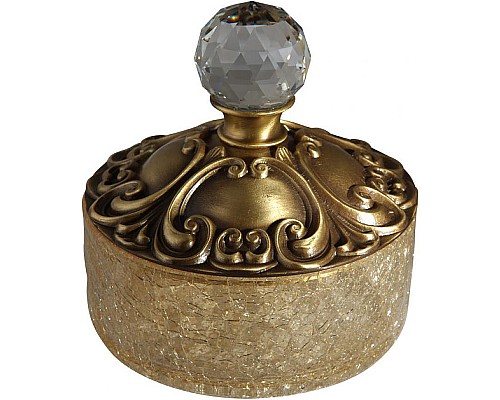 Контейнер для хранения Migliore Cristalia 16761 Бронза с кристаллом Swarovski Контейнер для хранения Migliore Cristalia 16761 Бронза с кристаллом Swarovski