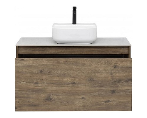Тумба под раковину Aquanet Nova Lite 100 249520 подвесная Дуб рустикальный