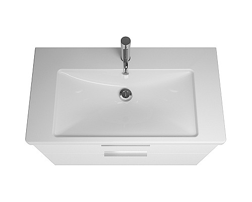 Тумба с раковиной Burgbad Eqio 95 SEYQ093F2009G0146C001*1 Белая глянцевая Тумба с раковиной Burgbad Eqio 95 SEYQ093F2009G0146C001*1 Белая глянцевая