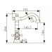 Смеситель для кухонной мойки KAISER Carlson Style 44411-1