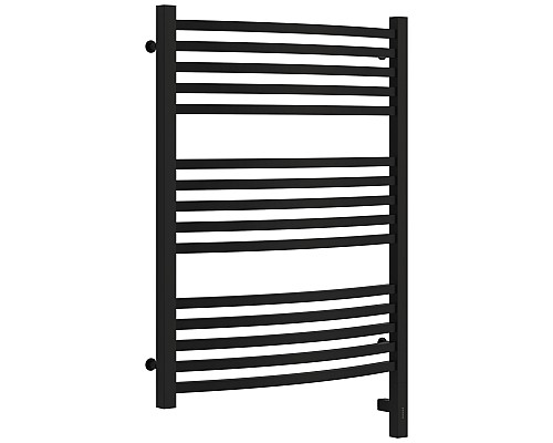 Полотенцесушитель электрический 800х600 черный матовый МЭМ правый Сунержа Аркус 3.0 31-5705-8060