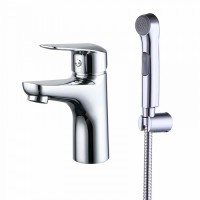 Смеситель для раковины с гигиеническим душем IDDIS Torr TORSB00i08