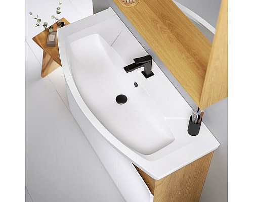 Тумба под раковину Aqwella Basic 105 BAS0110DZ Дуб золотой