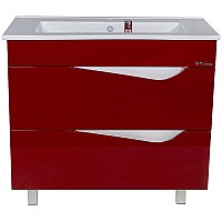 Тумба под раковину Bellezza Эйфория 105 4639118660033 Красная