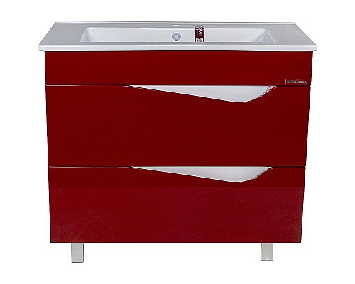 Тумба под раковину Bellezza Эйфория 105 4639118660033 Красная