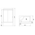 Душевая кабина Royal Bath 100x80 без гидромассажа