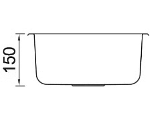 Кухонная мойка Seaman Eco Wien SWT-450A.A Нержавеющая сталь