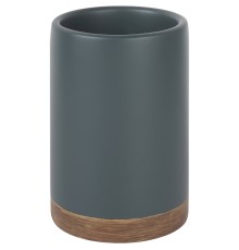 Стакан для зубных щеток WasserKRAFT Lopau Серый