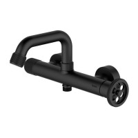 Смеситель для ванны черный IDDIS Grange GRABLR2i02WA