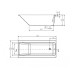 Акриловая ванна Cersanit Crea 170x75 P-WP-CREA*170NL