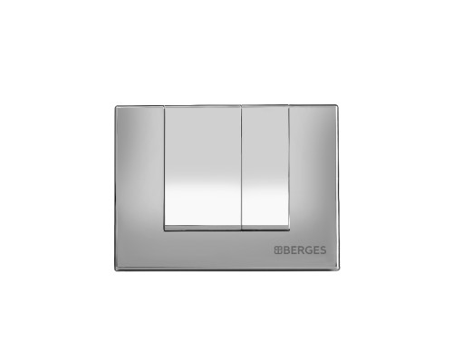 Клавиша смыва BERGES для инсталляции NOVUM S3