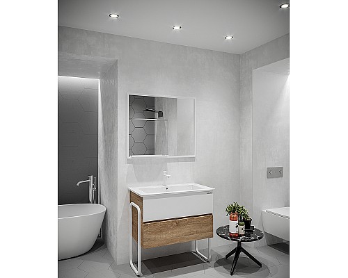 Зеркало Grossman Лофт 90 209002 Белое