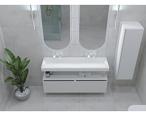 Столешница моноблок Armadi Art Flat 140x46см