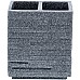 Стакан для зубных щеток Ridder Brick 22150207 Серый