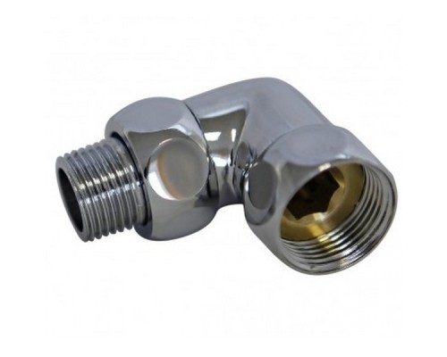Американка для полотенцесушителя угл 3/4" x 1/2" г/ш со сгоном