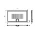 Керамический поддон для душа Hatria Lif H3 140x80 Белый
