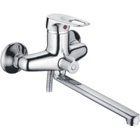 Смеситель для ванны Cron CN2204 универсальный Хром