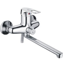 Смеситель для ванны Cron CN2204 универсальный Хром