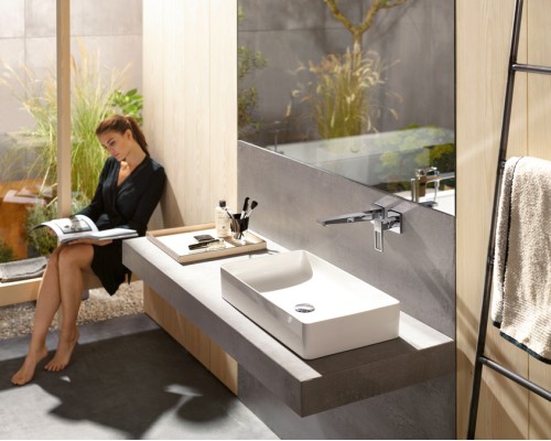 Смеситель для раковины-чаши Hansgrohe Metropol однорычажный