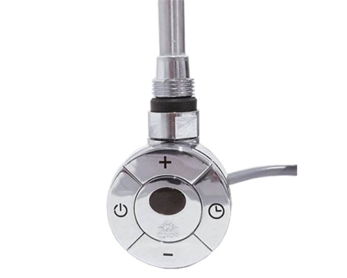 Электрический ТЭН LUX-03M-600 с дисплеем и таймером 600W хром