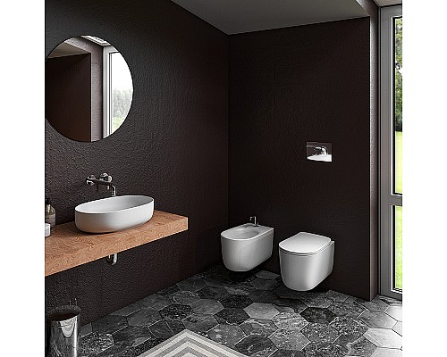 Раковина-чаша Kerasan Nolita 60 534301 Белая глянцевая