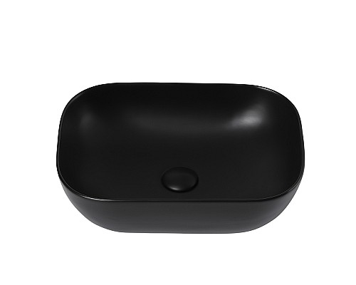 Раковина накладная ABBER Rechteck AC2200MB черная матовая