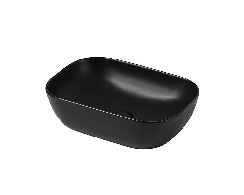 Раковина накладная ABBER Rechteck AC2200MB черная матовая