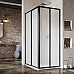 Душевая дверь Ravak Supernova SRV2-90 195 S 14V703O211 профиль Черный пластик Pearl