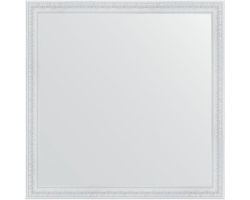 Зеркало Evoform Definite 72х72 BY 1021 в багетной раме - Алебастр 48 мм