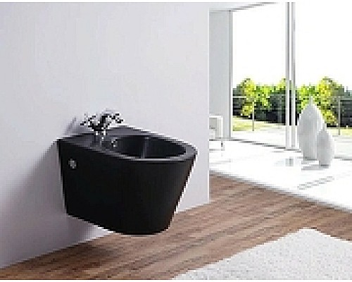 Биде Timo Inari TK-504MB подвесное Черное матовое